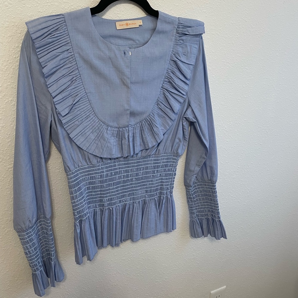 Tory Burch long sleeve blouse